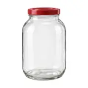 Einmachglas m Deckel 3lt