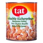 Tat Kichererbsen gekocht
